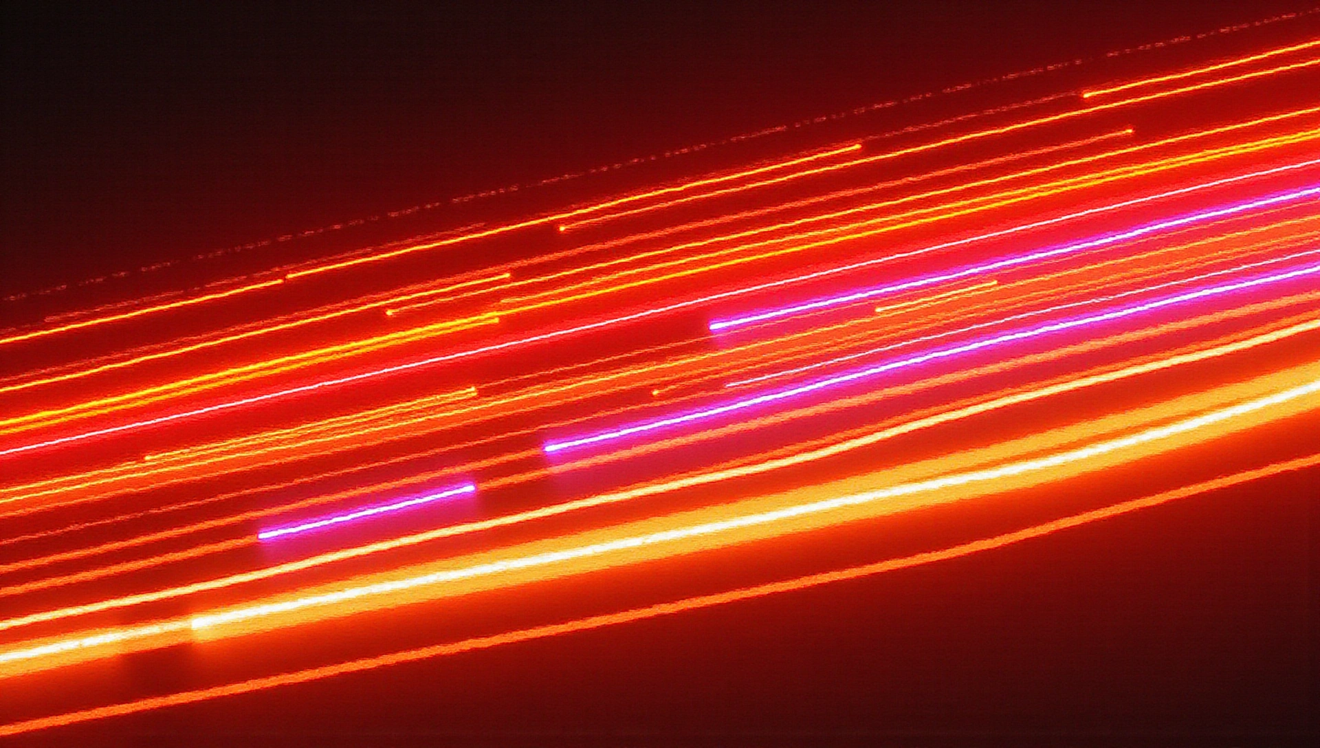 Abstract neon light streaks and dynamic gradients